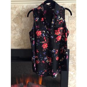 Express Button Down Pocket Tank (S)